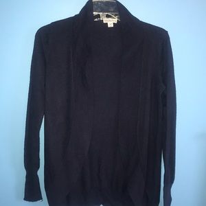 Navy blue cardigan